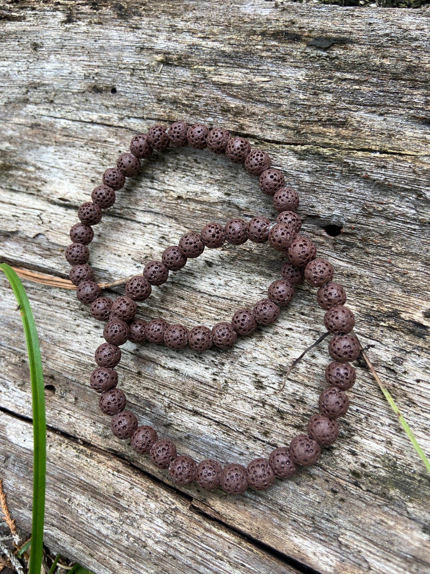 Brown Lava Stone Bracelet